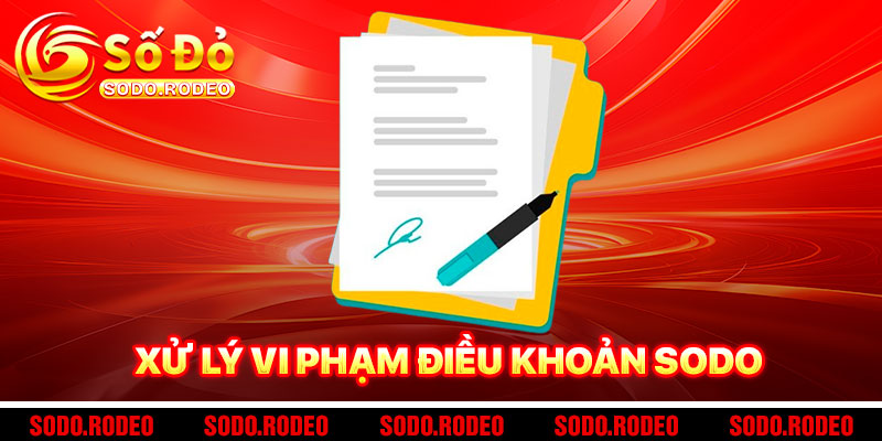 Xử Lý Vi Phạm Điều Khoản SODO